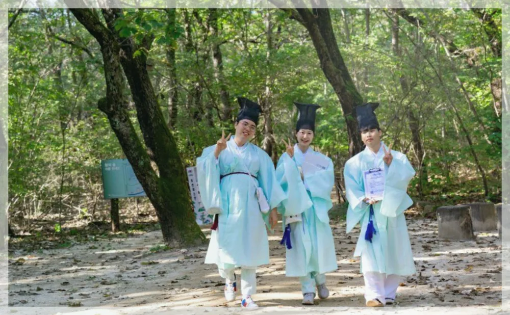 세계유산 조선왕릉축전 공식 API 제공 축제 사진을 포스트 톤에 맞춰 보정한 이미지